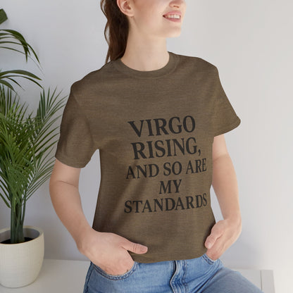 Virgo Rising T-Shirt – Funny Astrology Tee | Zodiac Sign Shirt | Horoscope Gift for Birthdays or Friends - The Buy Boom