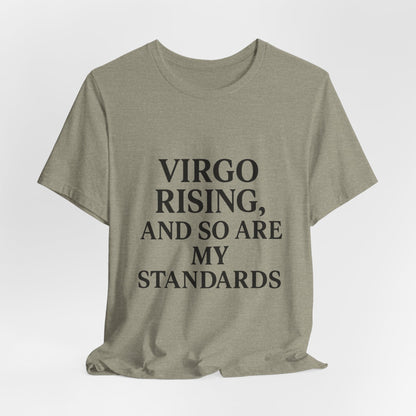 Virgo Rising T-Shirt – Funny Astrology Tee | Zodiac Sign Shirt | Horoscope Gift for Birthdays or Friends - The Buy Boom