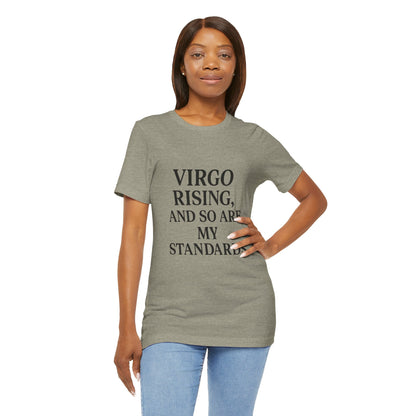 Virgo Rising T-Shirt – Funny Astrology Tee | Zodiac Sign Shirt | Horoscope Gift for Birthdays or Friends - The Buy Boom