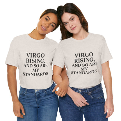 Virgo Rising T-Shirt – Funny Astrology Tee | Zodiac Sign Shirt | Horoscope Gift for Birthdays or Friends - The Buy Boom