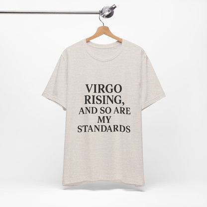 Virgo Rising T-Shirt – Funny Astrology Tee | Zodiac Sign Shirt | Horoscope Gift for Birthdays or Friends - The Buy Boom