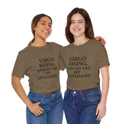 Virgo Rising T-Shirt – Funny Astrology Tee | Zodiac Sign Shirt | Horoscope Gift for Birthdays or Friends - The Buy Boom