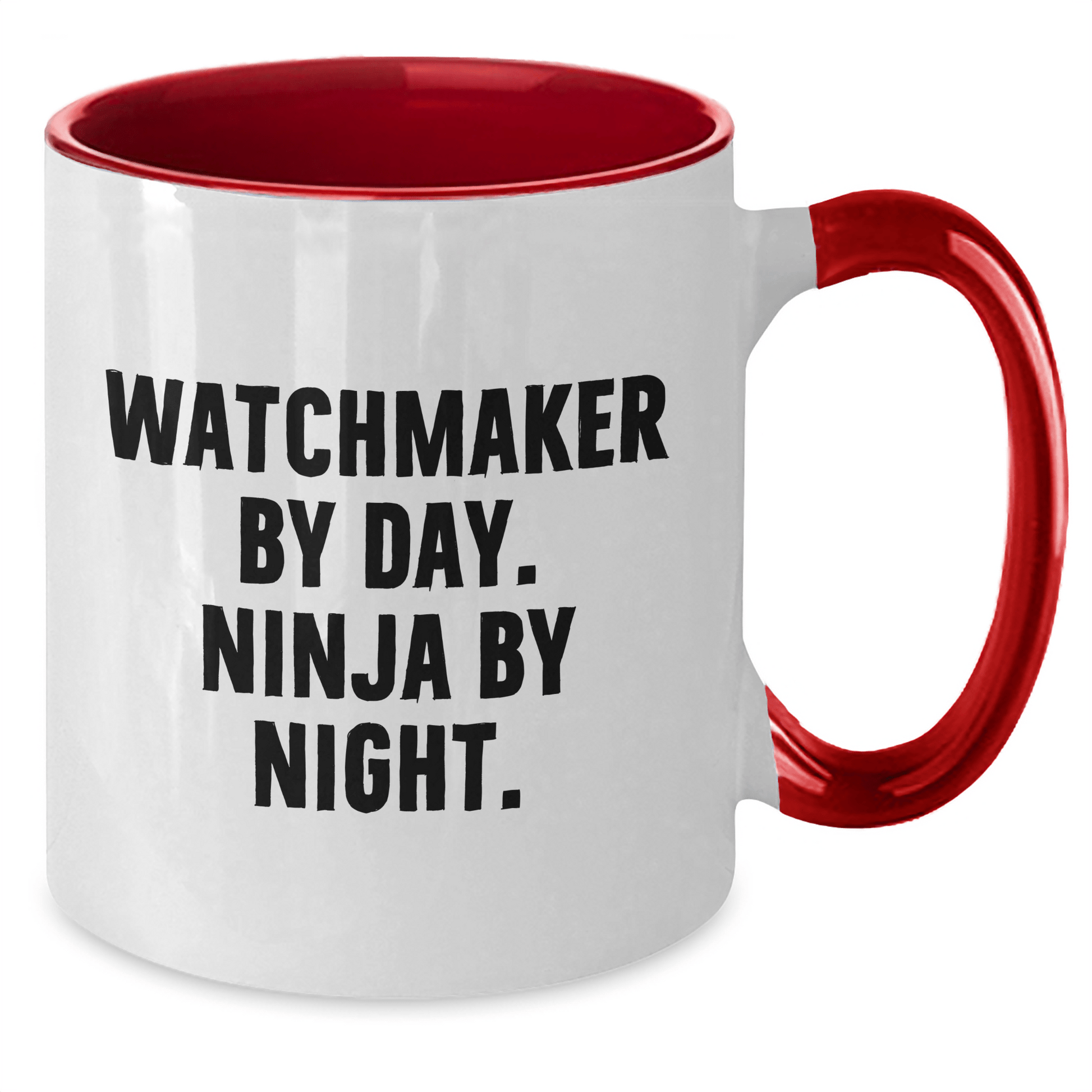 Watchmaker By Day Funny Ninja Mugs for Men Gifts from Dad on Father's Day - The Buy Boom