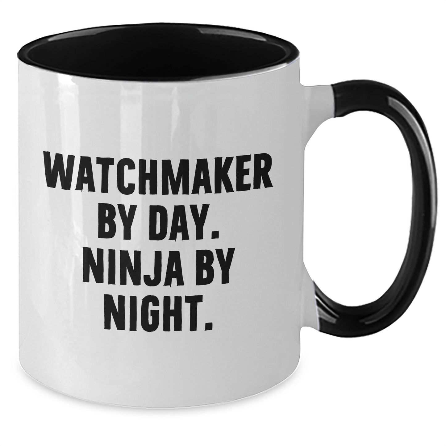 Watchmaker By Day Funny Ninja Mugs for Men Gifts from Dad on Father's Day - The Buy Boom