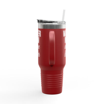 Water Now, Wine Later – 40oz Bold Color Tumblers for Every Mood - The Buy Boom