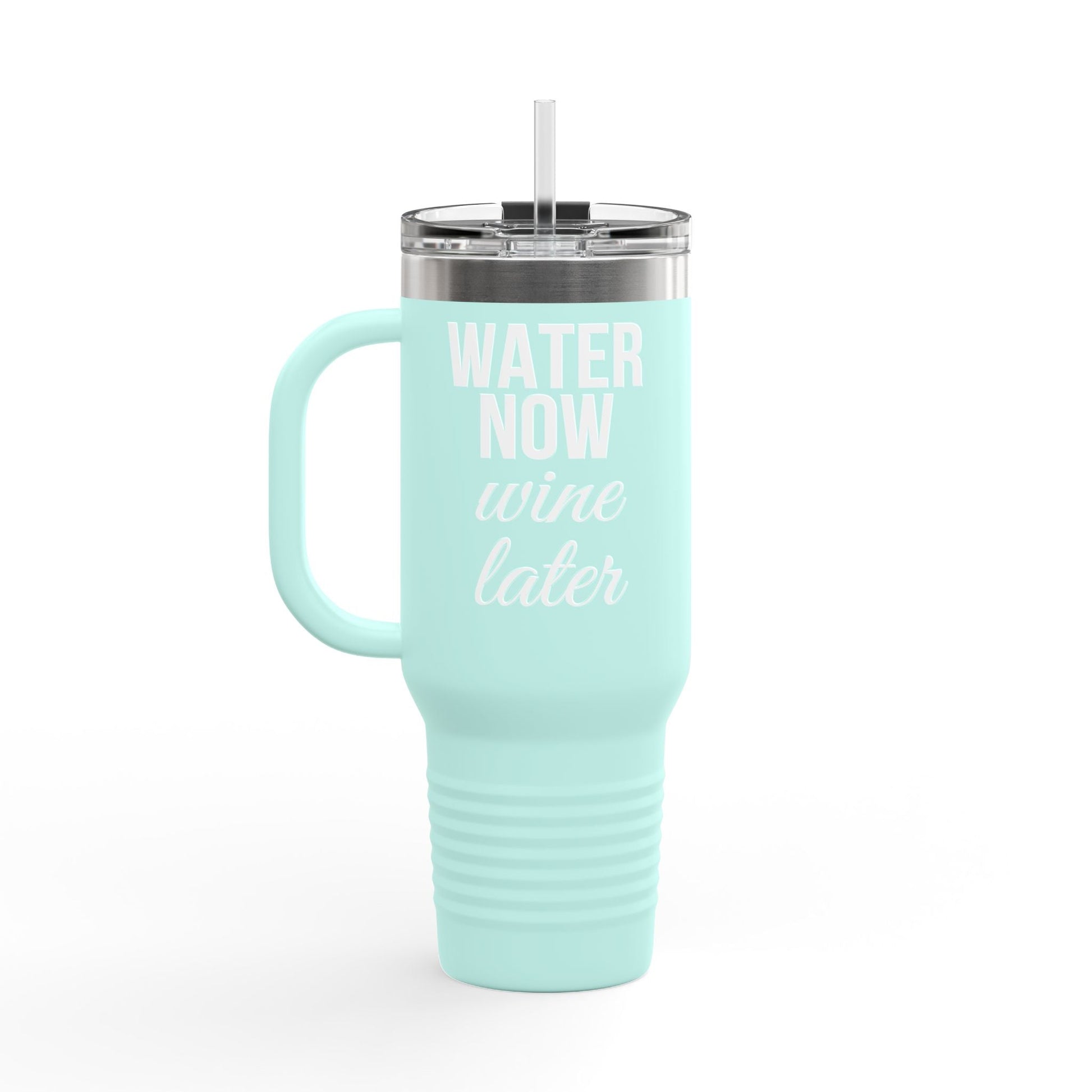 Water Now, Wine Later – 40oz Bold Color Tumblers for Every Mood - The Buy Boom
