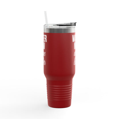 Water Now, Wine Later – 40oz Bold Color Tumblers for Every Mood - The Buy Boom
