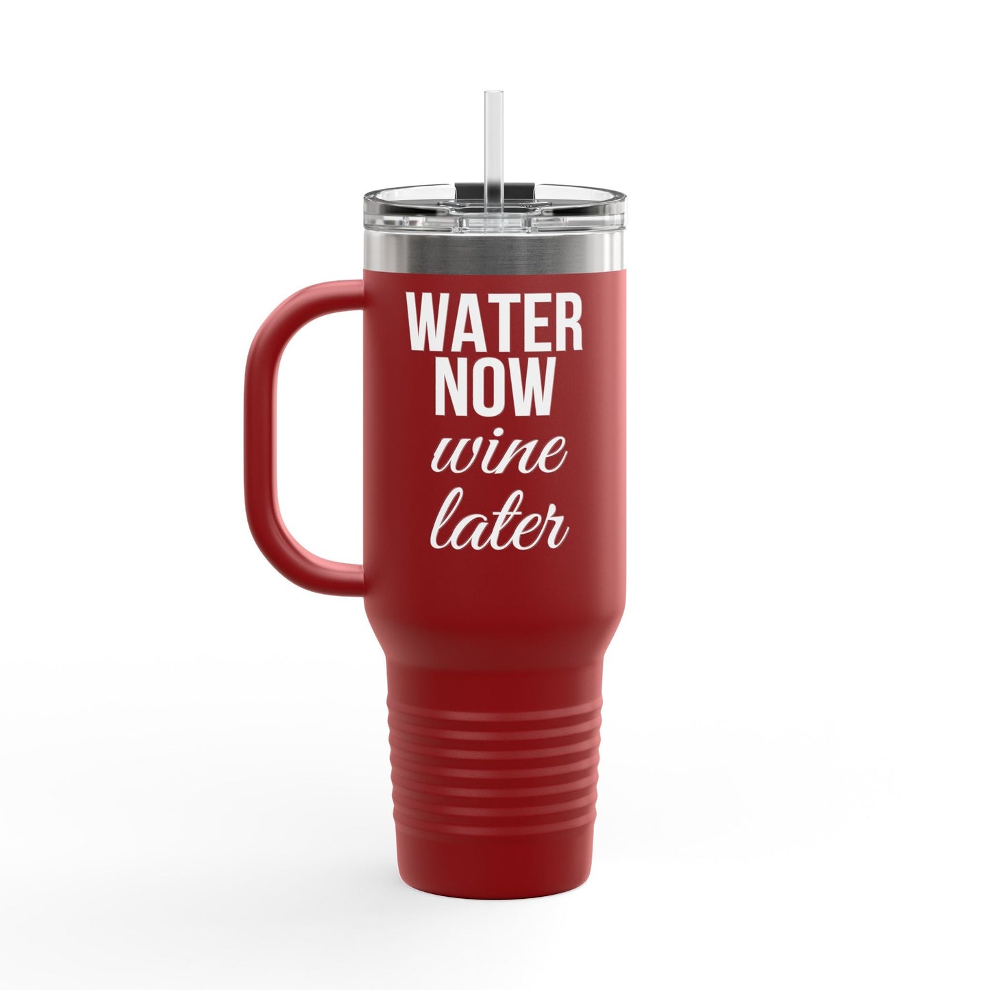 Water Now, Wine Later – 40oz Bold Color Tumblers for Every Mood - The Buy Boom