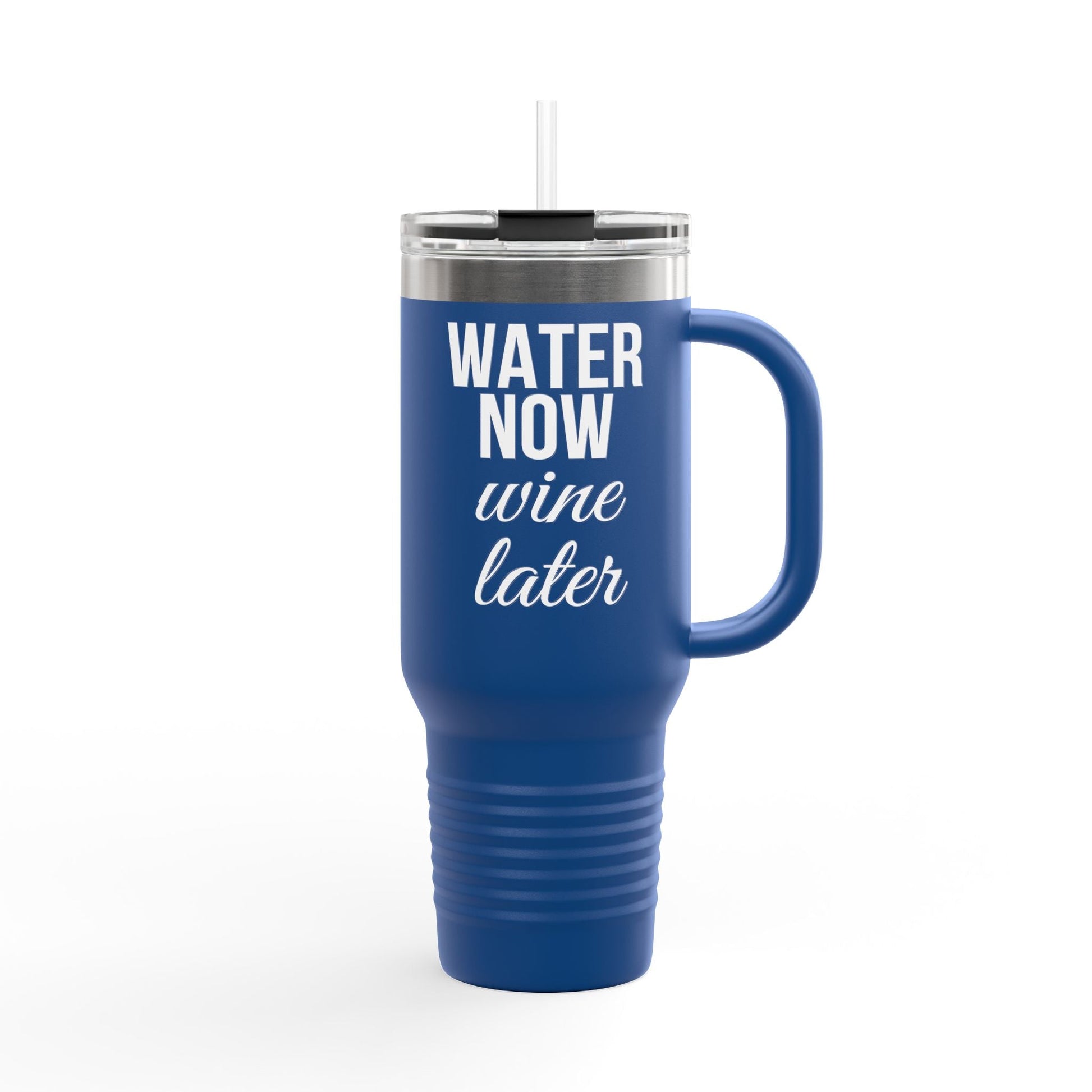 Water Now, Wine Later – 40oz Bold Color Tumblers for Every Mood - The Buy Boom