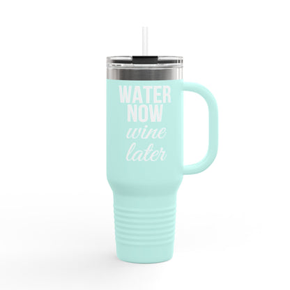 Water Now, Wine Later – 40oz Bold Color Tumblers for Every Mood - The Buy Boom