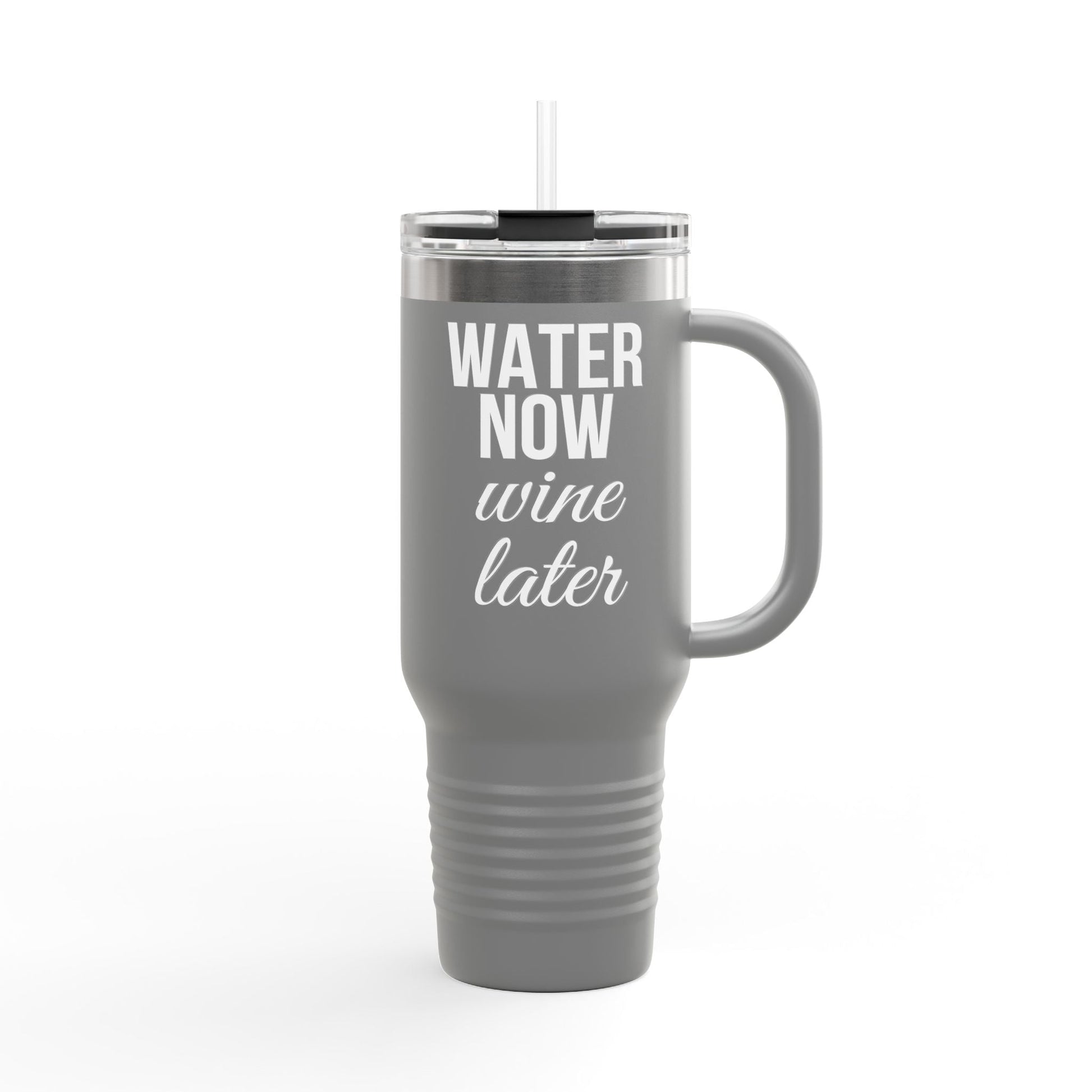 Water Now, Wine Later – 40oz Bold Color Tumblers for Every Mood - The Buy Boom