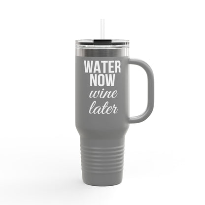 Water Now, Wine Later – 40oz Bold Color Tumblers for Every Mood - The Buy Boom