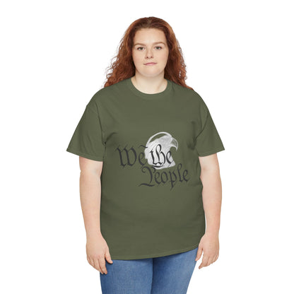 “We the People” Patriotic T-Shirt – Unisex Heavy Cotton Tee for Everyday Freedom, Activists & American Pride - The Buy Boom