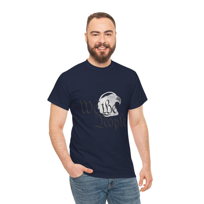 “We the People” Patriotic T-Shirt – Unisex Heavy Cotton Tee for Everyday Freedom, Activists & American Pride - The Buy Boom