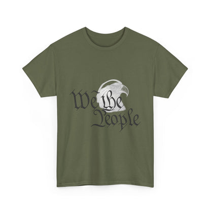 “We the People” Patriotic T-Shirt – Unisex Heavy Cotton Tee for Everyday Freedom, Activists & American Pride - The Buy Boom