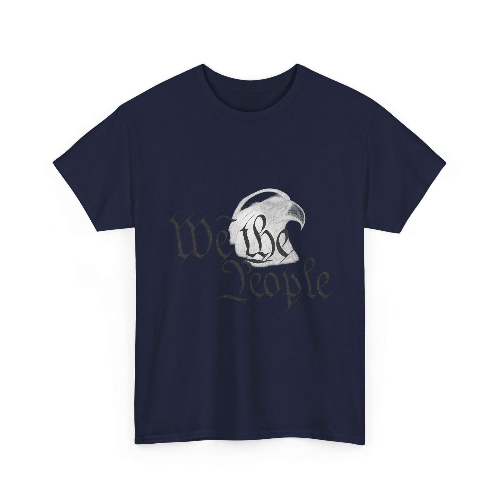 “We the People” Patriotic T-Shirt – Unisex Heavy Cotton Tee for Everyday Freedom, Activists & American Pride - The Buy Boom