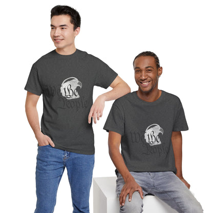 “We the People” Patriotic T-Shirt – Unisex Heavy Cotton Tee for Everyday Freedom, Activists & American Pride - The Buy Boom