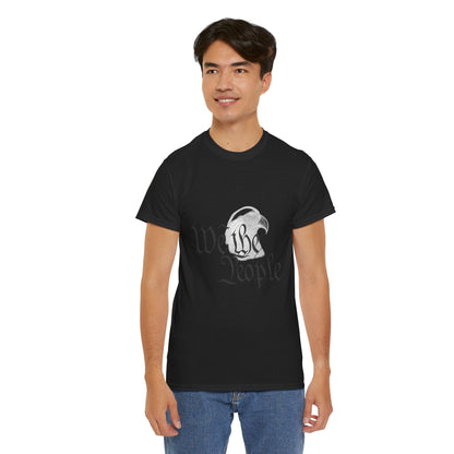 “We the People” Patriotic T-Shirt – Unisex Heavy Cotton Tee for Everyday Freedom, Activists & American Pride - The Buy Boom