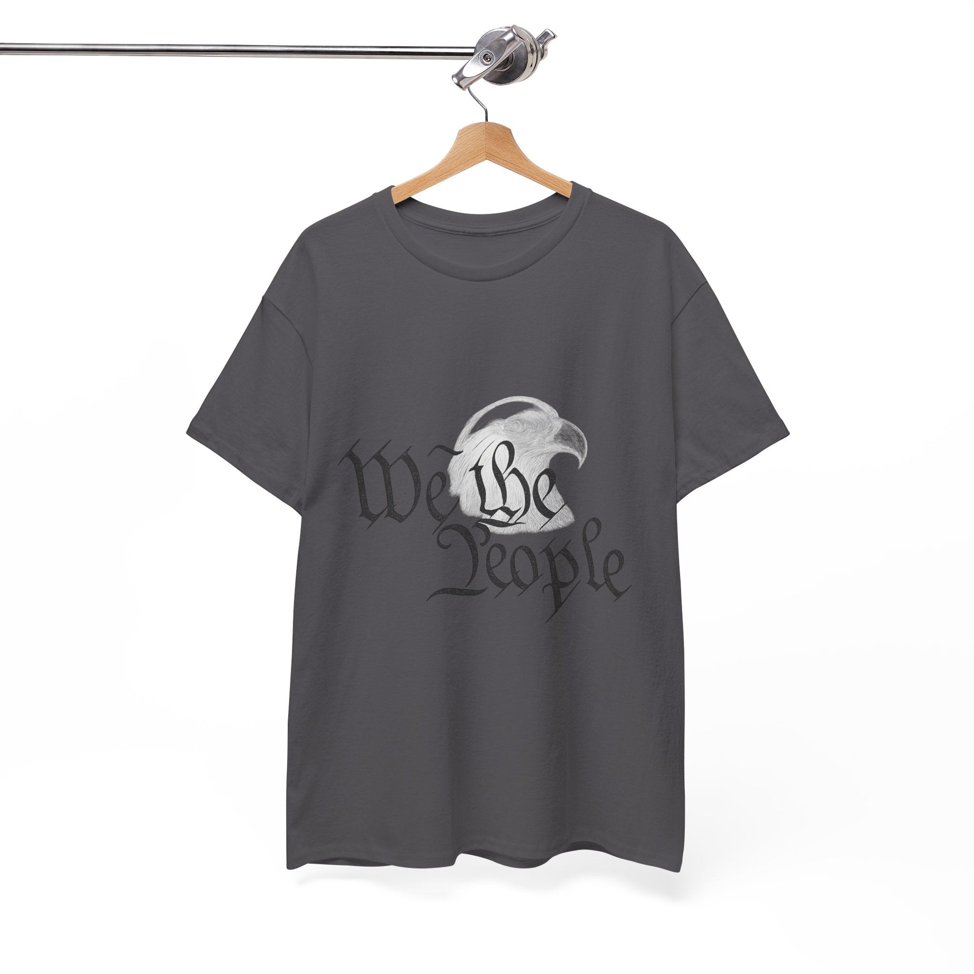 “We the People” Patriotic T-Shirt – Unisex Heavy Cotton Tee for Everyday Freedom, Activists & American Pride - The Buy Boom