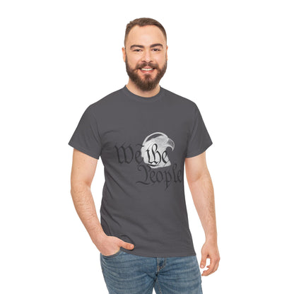 “We the People” Patriotic T-Shirt – Unisex Heavy Cotton Tee for Everyday Freedom, Activists & American Pride - The Buy Boom