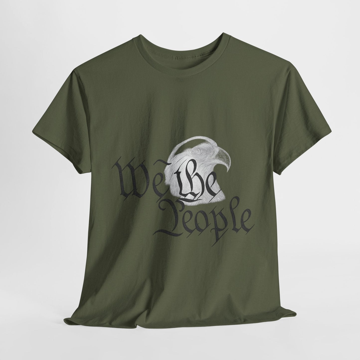 “We the People” Patriotic T-Shirt – Unisex Heavy Cotton Tee for Everyday Freedom, Activists & American Pride - The Buy Boom