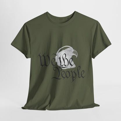 “We the People” Patriotic T-Shirt – Unisex Heavy Cotton Tee for Everyday Freedom, Activists & American Pride - The Buy Boom