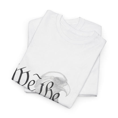 “We the People” Patriotic T-Shirt – Unisex Heavy Cotton Tee for Everyday Freedom, Activists & American Pride - The Buy Boom