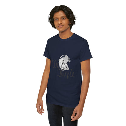 “We the People” Patriotic T-Shirt – Unisex Heavy Cotton Tee for Everyday Freedom, Activists & American Pride - The Buy Boom
