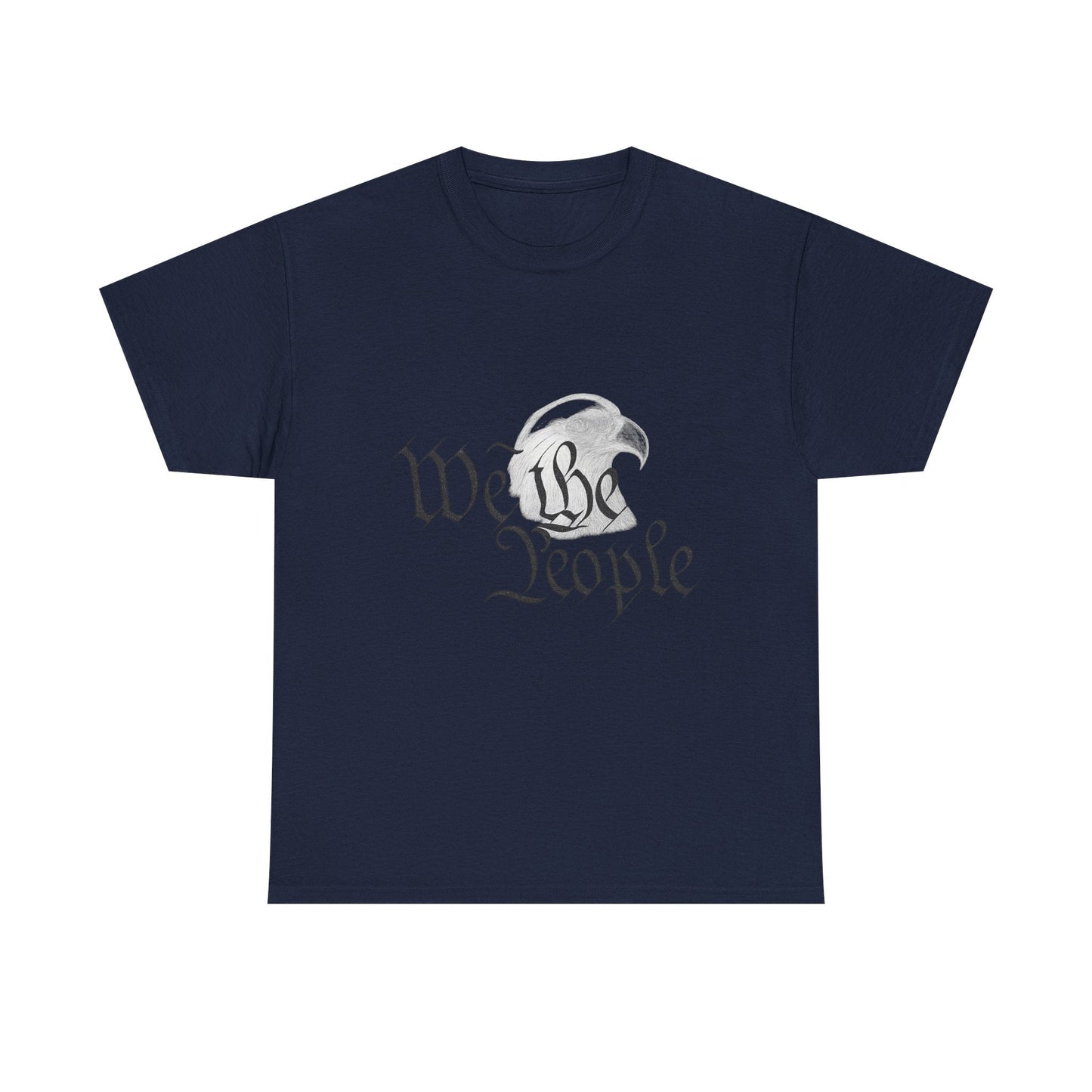 “We the People” Patriotic T-Shirt – Unisex Heavy Cotton Tee for Everyday Freedom, Activists & American Pride - The Buy Boom