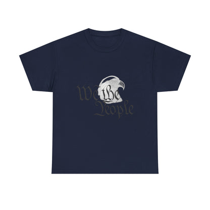 “We the People” Patriotic T-Shirt – Unisex Heavy Cotton Tee for Everyday Freedom, Activists & American Pride - The Buy Boom