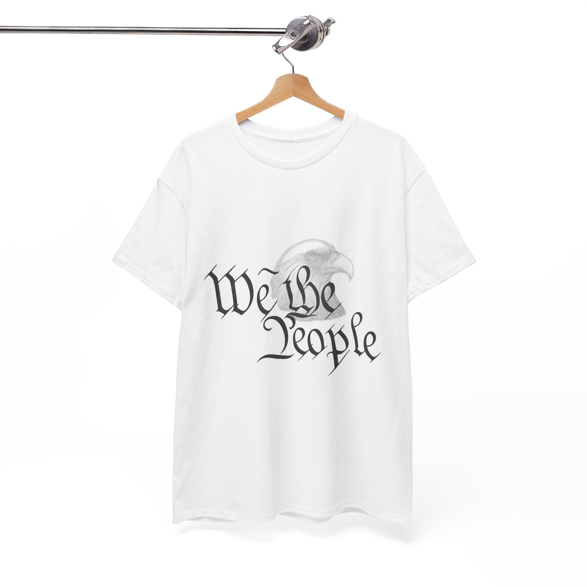 “We the People” Patriotic T-Shirt – Unisex Heavy Cotton Tee for Everyday Freedom, Activists & American Pride - The Buy Boom