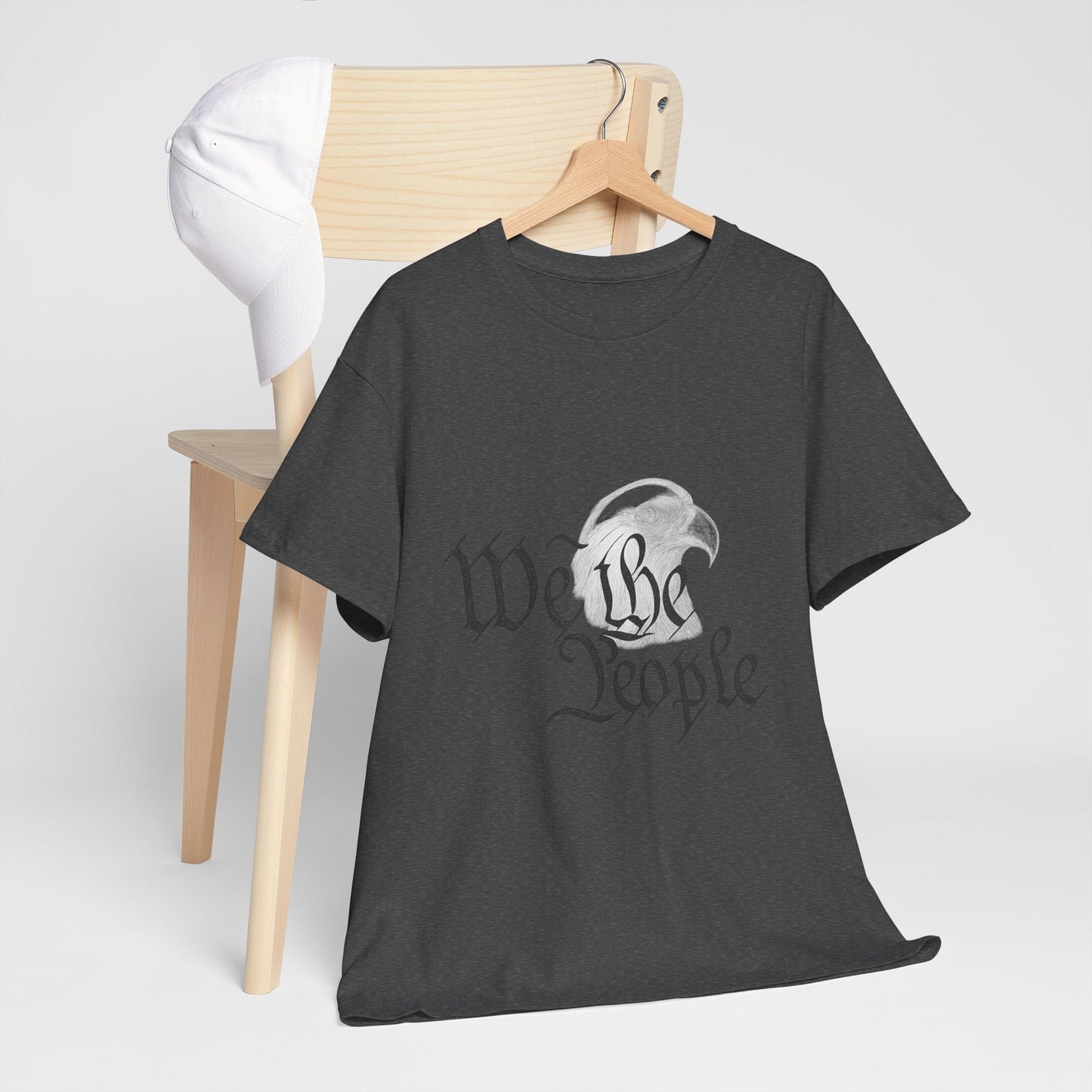“We the People” Patriotic T-Shirt – Unisex Heavy Cotton Tee for Everyday Freedom, Activists & American Pride - The Buy Boom