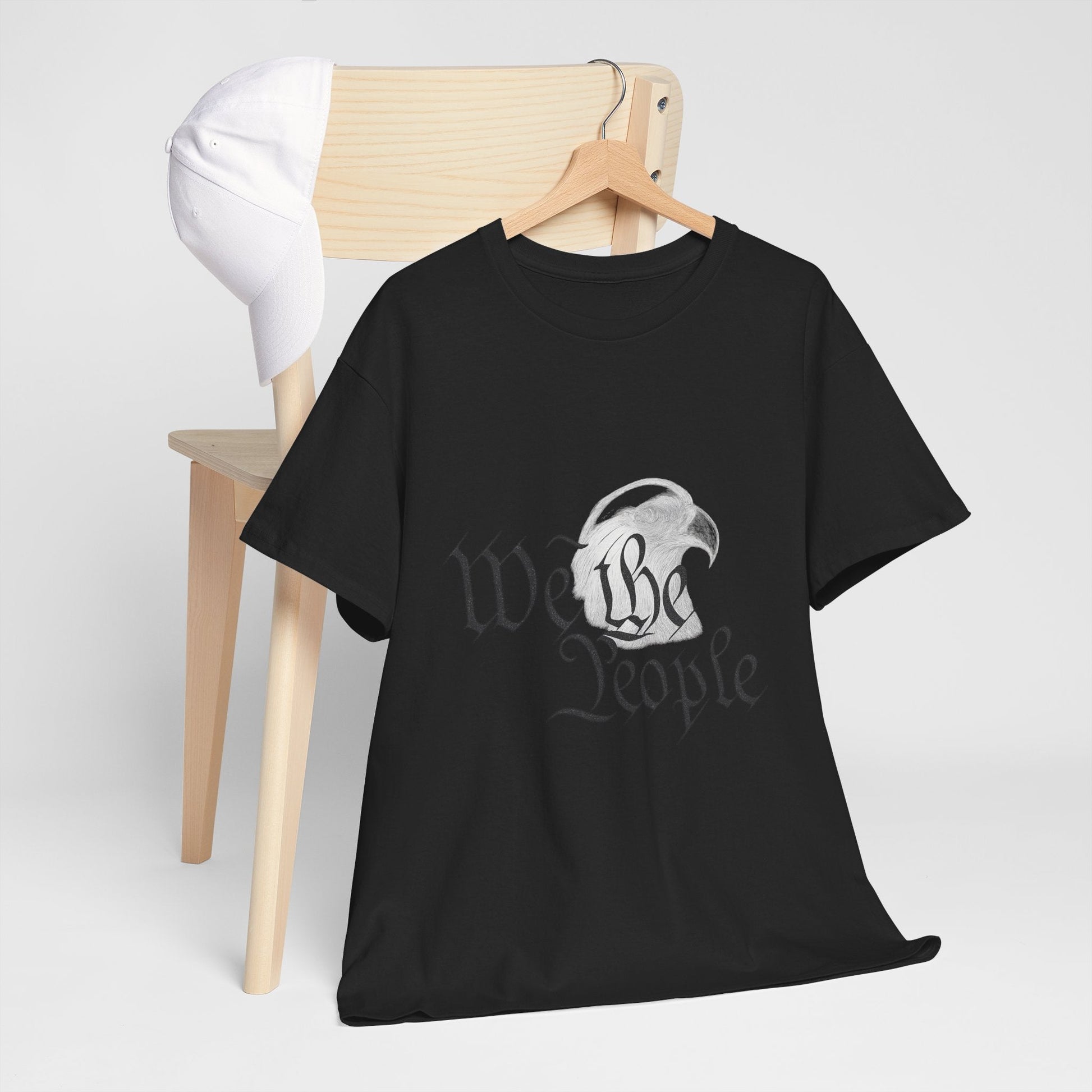 “We the People” Patriotic T-Shirt – Unisex Heavy Cotton Tee for Everyday Freedom, Activists & American Pride - The Buy Boom