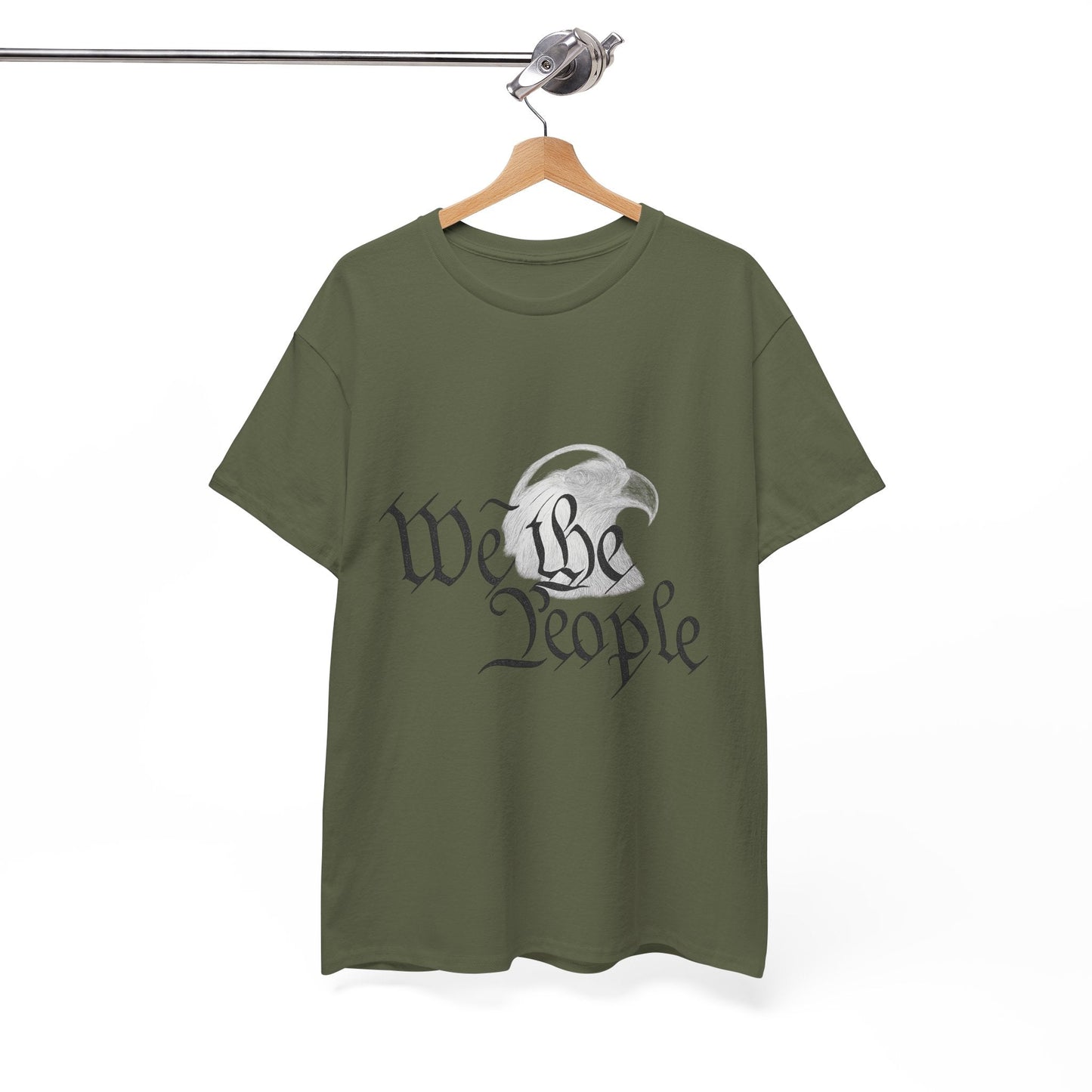 “We the People” Patriotic T-Shirt – Unisex Heavy Cotton Tee for Everyday Freedom, Activists & American Pride - The Buy Boom