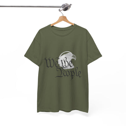 “We the People” Patriotic T-Shirt – Unisex Heavy Cotton Tee for Everyday Freedom, Activists & American Pride - The Buy Boom