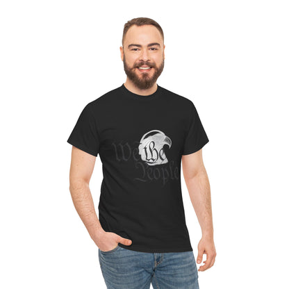 “We the People” Patriotic T-Shirt – Unisex Heavy Cotton Tee for Everyday Freedom, Activists & American Pride - The Buy Boom