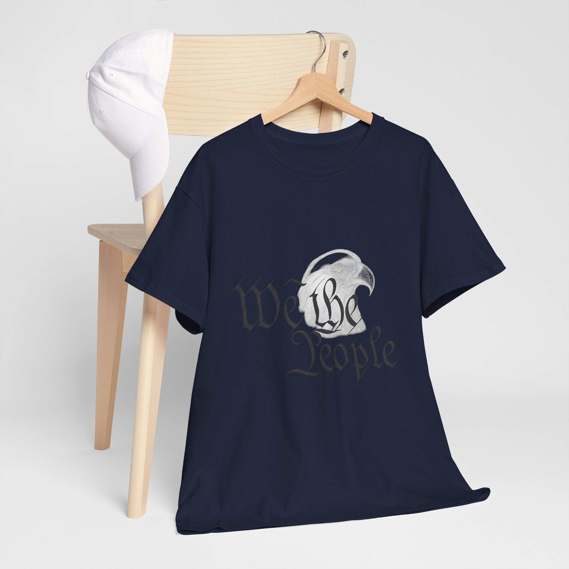 “We the People” Patriotic T-Shirt – Unisex Heavy Cotton Tee for Everyday Freedom, Activists & American Pride - The Buy Boom