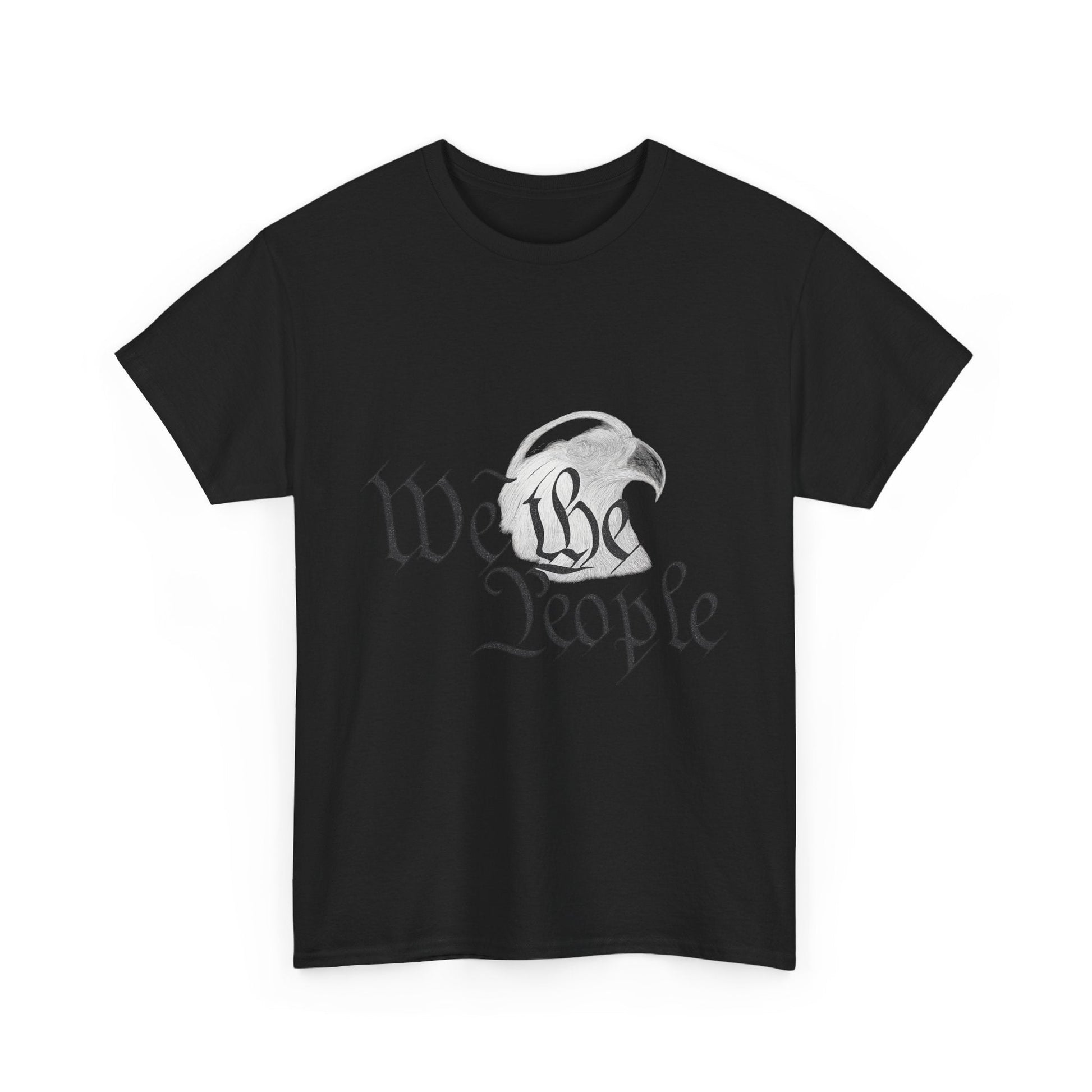 “We the People” Patriotic T-Shirt – Unisex Heavy Cotton Tee for Everyday Freedom, Activists & American Pride - The Buy Boom