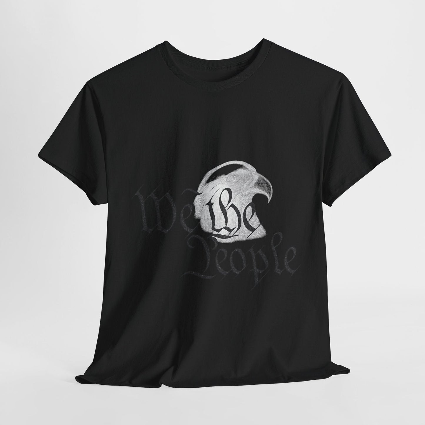 “We the People” Patriotic T-Shirt – Unisex Heavy Cotton Tee for Everyday Freedom, Activists & American Pride - The Buy Boom