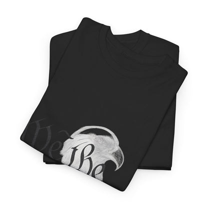 “We the People” Patriotic T-Shirt – Unisex Heavy Cotton Tee for Everyday Freedom, Activists & American Pride - The Buy Boom