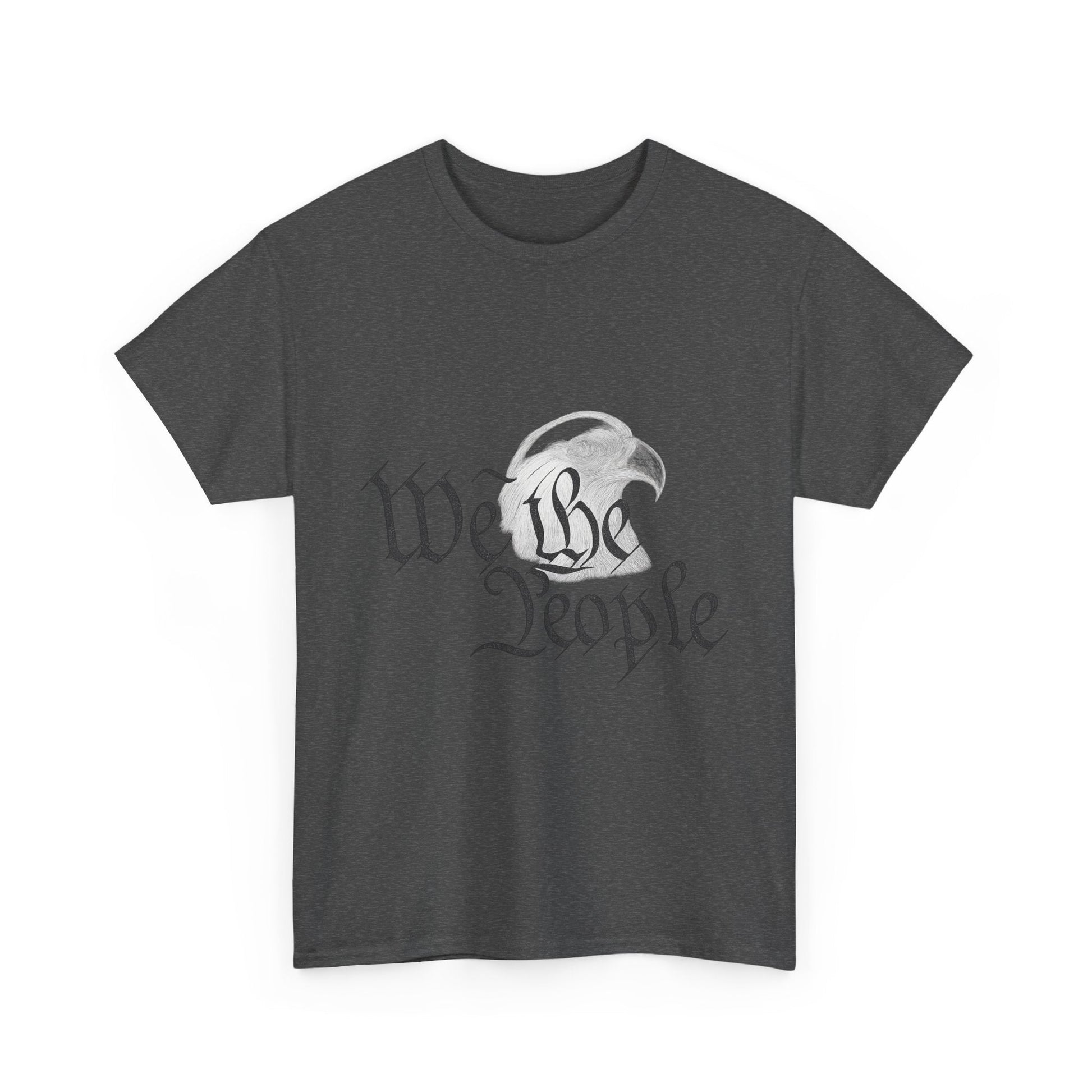 “We the People” Patriotic T-Shirt – Unisex Heavy Cotton Tee for Everyday Freedom, Activists & American Pride - The Buy Boom