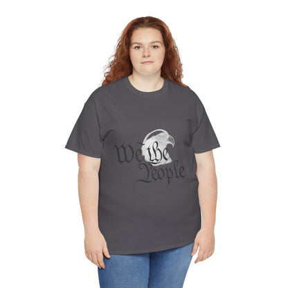 “We the People” Patriotic T-Shirt – Unisex Heavy Cotton Tee for Everyday Freedom, Activists & American Pride - The Buy Boom