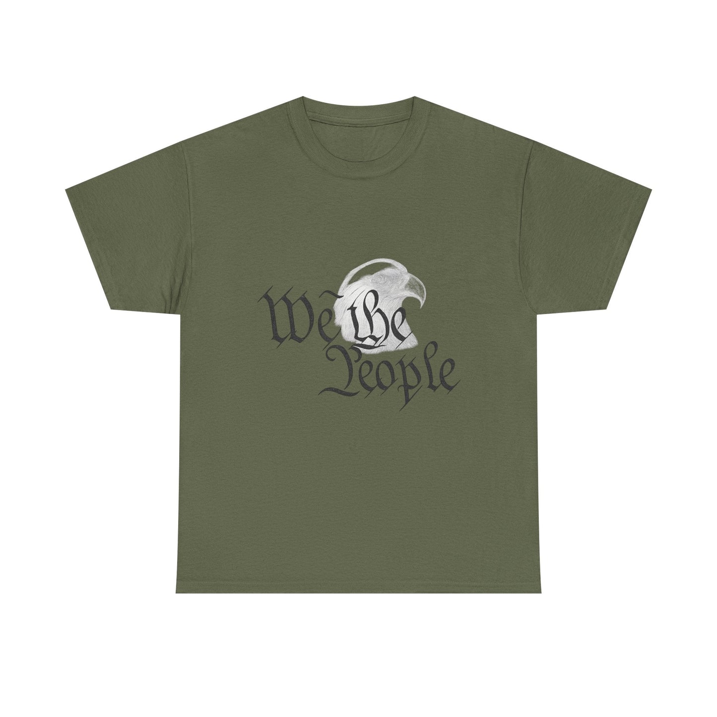 “We the People” Patriotic T-Shirt – Unisex Heavy Cotton Tee for Everyday Freedom, Activists & American Pride - The Buy Boom