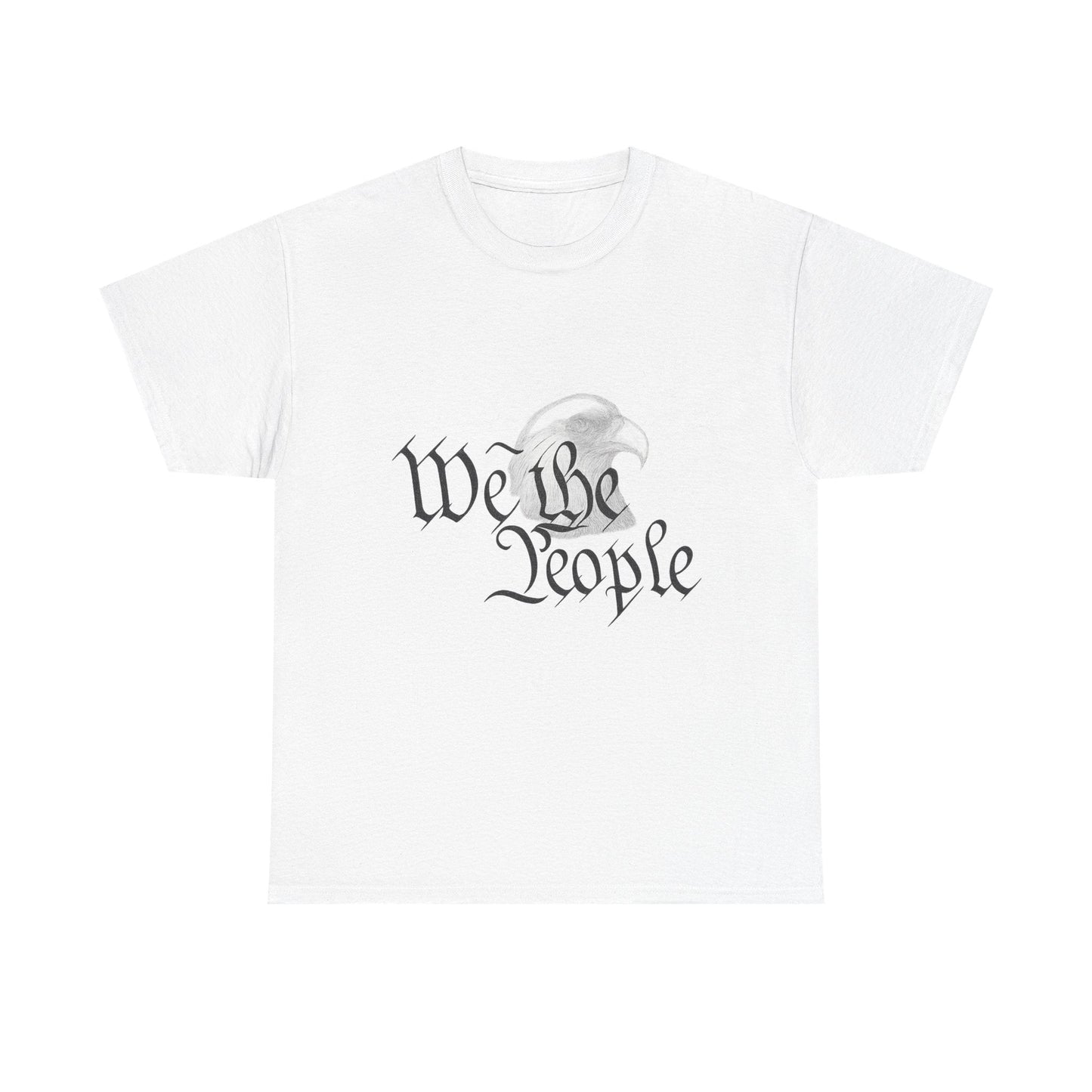 “We the People” Patriotic T-Shirt – Unisex Heavy Cotton Tee for Everyday Freedom, Activists & American Pride - The Buy Boom