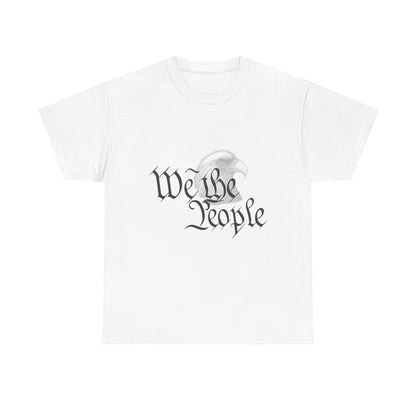 “We the People” Patriotic T-Shirt – Unisex Heavy Cotton Tee for Everyday Freedom, Activists & American Pride - The Buy Boom