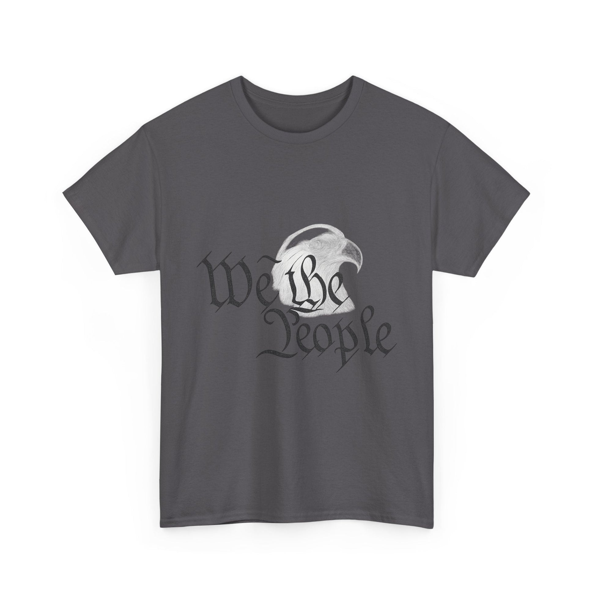 “We the People” Patriotic T-Shirt – Unisex Heavy Cotton Tee for Everyday Freedom, Activists & American Pride - The Buy Boom