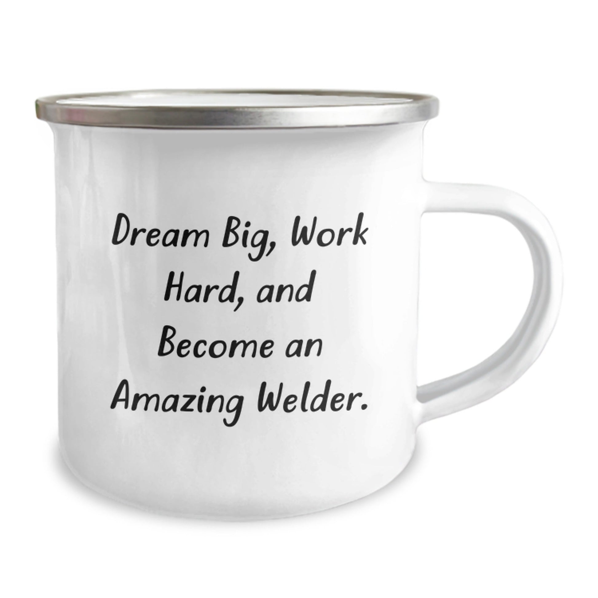 Welder Gifts, Dream Big, Work Hard, and Become an Amazing Welder, Camping Mug, Birthday Unique Gifts from Men to Friends - The Buy Boom