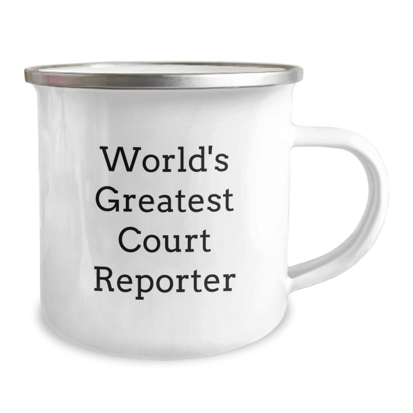 World's Greatest Court Reporter Funny Camping Mug Gifts from Friends to Court Reporters on Birthday - The Buy Boom