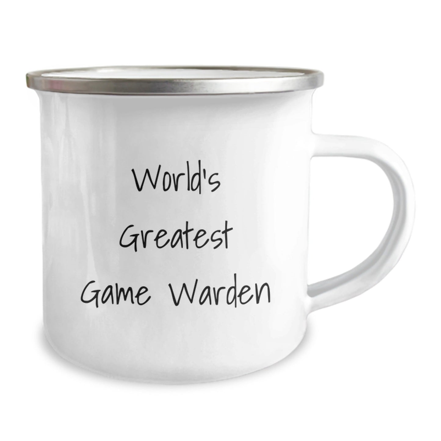 World's Greatest Game Warden Funny Gift for Birthday, Game Warden Mug, Unique Camping Mug Gifts from Friends to Game Warden, World's Greatest Game Warden Quote - The Buy Boom