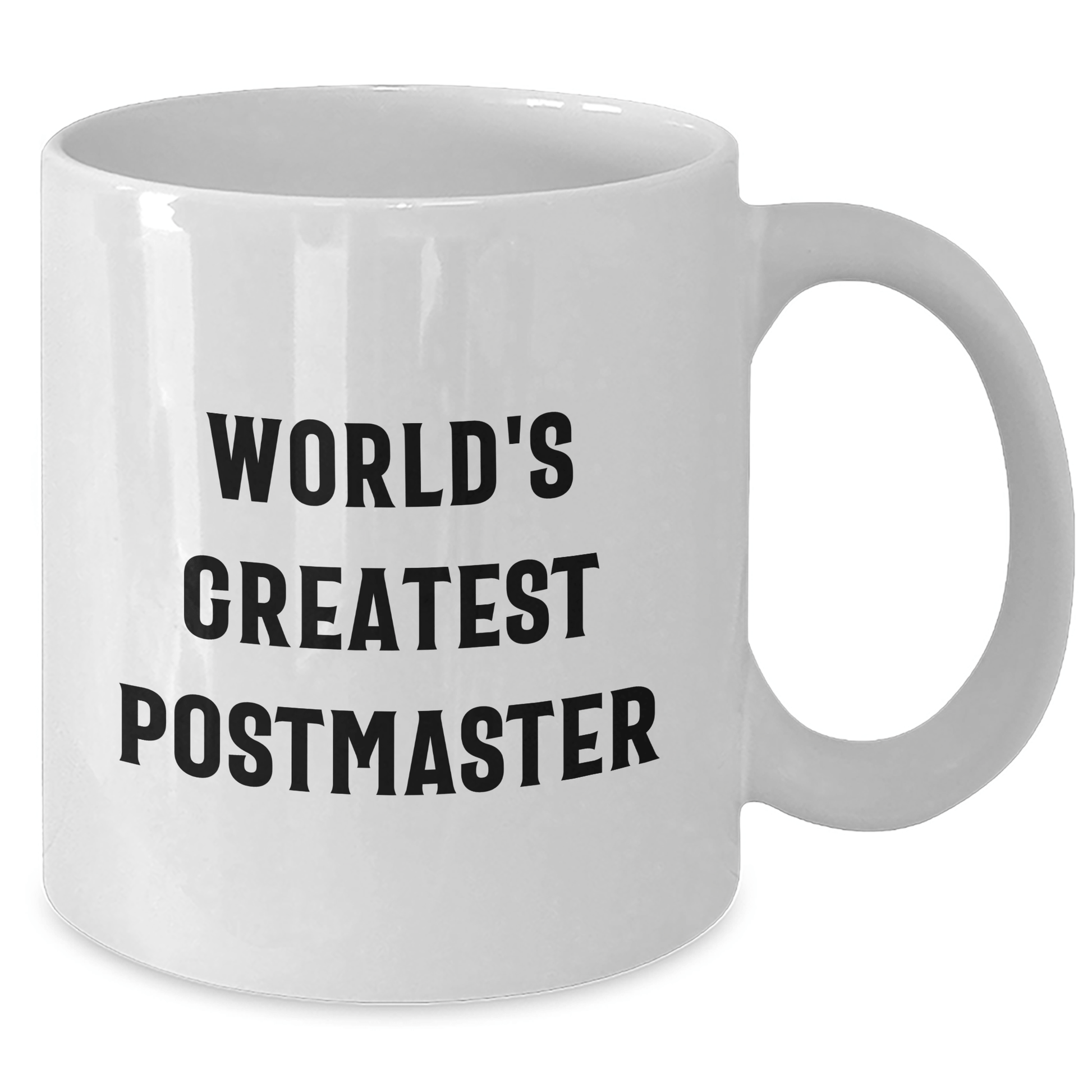 World's Greatest Postmaster Funny Gifts from Men to Family - Unique White Coffee Mug for Father's Day - The Buy Boom